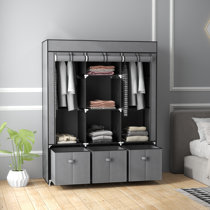 Nubi 3 door 2 drawer deals wardrobe